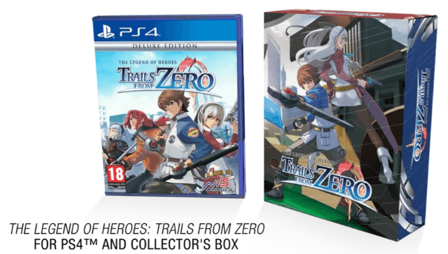 The Legend Of Heroes: Kai No Kiseki - Farewell, O Zemuria box art for Playstation 4